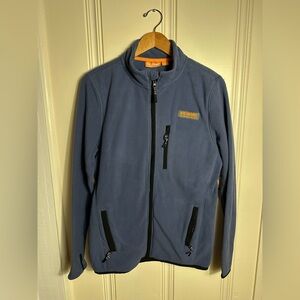 NWT Reel legends 100% polyester zipper jacket. Mens size Small